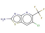 6-CHLORO-5-(TRIFLUOROMETHYL)-[1,3]THIAZOLO[4,5-B]PYRIDIN-2-AMINE