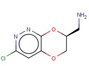 (S)-(3-CHLORO-6,7-DIHYDRO-[1,4]DIOXINO[2,3-C]PYRIDAZIN-7-YL)METHANAMINE