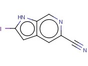 2-IODO-1H-PYRROLO[2,3-C]PYRIDINE-5-CARBONITRILE