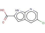 5-CHLORO-1H-<span class='lighter'>PYRROLO</span>[<span class='lighter'>2,3-B</span>]<span class='lighter'>PYRIDINE</span>-2-CARBOXYLIC ACID