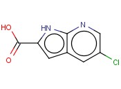 5-chloro-1H-pyrrolo[2,3-b]pyridine-2-<span class='lighter'>carboxylic</span> acid