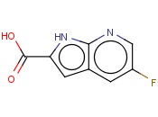 5-<span class='lighter'>FLUORO</span>-1H-PYRROLO[2,3-B]PYRIDINE-2-<span class='lighter'>CARBOXYLIC</span> ACID