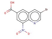 3-BROMO-8-NITROQUINOLINE-6-CARBOXYLIC ACID