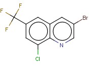 3-BROMO-8-CHLORO-6-(TRIFLUOROMETHYL)QUINOLINE