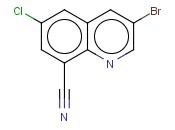 3-BROMO-6-CHLOROQUINOLINE-8-CARBONITRILE