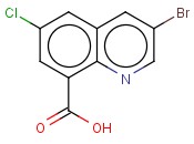 3-BROMO-6-CHLOROQUINOLINE-8-CARBOXYLIC ACID