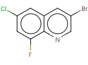 3-BROMO-6-CHLORO-8-FLUOROQUINOLINE