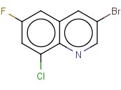3-BROMO-8-CHLORO-6-FLUOROQUINOLINE