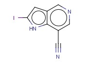 2-IODO-1H-PYRROLO[3,2-C]PYRIDINE-7-CARBONITRILE