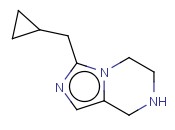 IMIDAZO[1,5-A]PYRAZINE, 3-(CYCLOPROPYLMETHYL)-5,6,7,8-TETRAHYDRO-