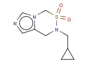 2-(CYCLOPROPYLMETHYL)-2,4-DIHYDRO-1H-IMIDAZO[5,1-D][1,2,5]THIADIAZINE 3,3-DIOXIDE