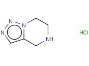 4,5,6,7-TETRAHYDRO-1,2,3-TRIAZOLO[<span class='lighter'>1,5-A</span>]PYRAZINE HYDROCHLORIDE