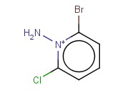 1-AMINO-2-BROMO-6-CHLORO-PYRIDINIUM