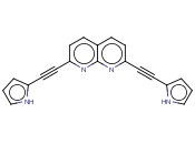2,7-BIS-(1H-PYRROL-2-YL)ETHYNYL-1,8-NAPHTHRIDINE