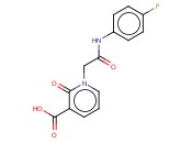 1-[(4-Fluoro-phenylcarbamoyl)-methyl]-2-oxo-1,2-dihydro-pyridine-3-carboxylic acid