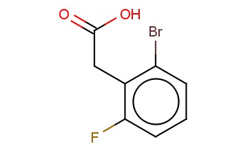 2-BROMO-6-<span class='lighter'>FLUOROPHENYLACETIC</span> ACID
