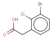 3-BROMO-2-<span class='lighter'>CHLOROPHENYLACETIC</span> ACID