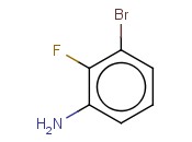 3-<span class='lighter'>bromo-2-fluoroaniline</span>