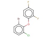 1-BROMO-3-CHLORO-2-(2',4'-DIFLUOROPHENOXY)BENZENE