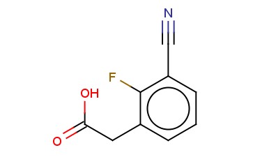 3-CYANO-2-<span class='lighter'>FLUOROPHENYLACETIC</span> ACID