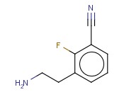 3-(2-AMINOETHYL)-<span class='lighter'>2-FLUOROBENZONITRILE</span>