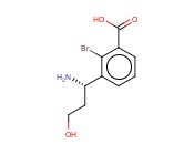 3-((1S)-1-AMINO-3-HYDROXYPROPYL)-<span class='lighter'>2-BROMOBENZOIC</span> ACID