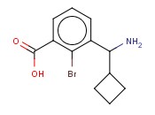 3-(AMINOCYCLOBUTYLMETHYL)-<span class='lighter'>2-BROMOBENZOIC</span> ACID