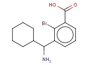 3-(AMINOCYCLOHEXYLMETHYL)-<span class='lighter'>2-BROMOBENZOIC</span> ACID