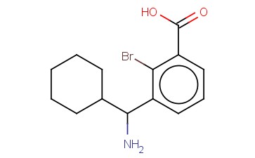 3-(AMINOCYCLOHEXYLMETHYL)-<span class='lighter'>2-BROMOBENZOIC</span> ACID