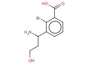 3-(1-AMINO-3-HYDROXYPROPYL)-<span class='lighter'>2-BROMOBENZOIC</span> ACID