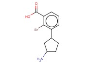 3-(3-AMINOCYCLOPENTYL)-<span class='lighter'>2-BROMOBENZOIC</span> ACID