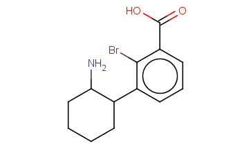3-(2-AMINOCYCLOHEXYL)-<span class='lighter'>2-BROMOBENZOIC</span> ACID