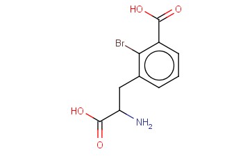 3-(2-AMINO-2-CARBOXYETHYL)-<span class='lighter'>2-BROMOBENZOIC</span> ACID