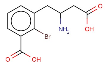 3-(2-AMINO-3-CARBOXYPROPYL)-<span class='lighter'>2-BROMOBENZOIC</span> ACID