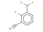 3-(DIFLUOROMETHYL)-<span class='lighter'>2-FLUOROBENZONITRILE</span>