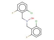 N,N-BIS(2-CHLORO-6-FLUOROBENZYL)<span class='lighter'>HYDROXYLAMINE</span>