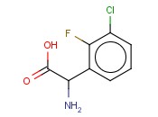 3-CHLORO-2-FLUORO-DL-<span class='lighter'>PHENYLGLYCINE</span>