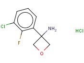 3-(3-CHLORO-2-FLUOROPHENYL)-3-OXETANAMINE HYDROCHLORIDE