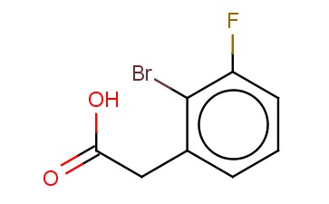 2-BROMO-3-<span class='lighter'>FLUOROPHENYLACETIC</span> ACID