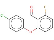 2-(4-<span class='lighter'>氯苯</span>氧基)-6-氟苯<span class='lighter'>甲醛</span>