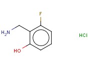 2-FLUORO-6-<span class='lighter'>HYDROXYBENZYLAMINE</span> HYDROCHLORIDE