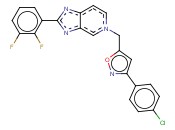 5-[[3-(4-CHLOROPHENYL)-5-ISOXAZOLYL]METHYL]-2-(2,3-DIFLUOROPHENYL)-5H-IMIDAZO[4,5-C]PYRIDINE