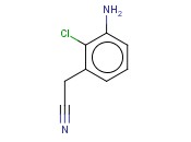 2-(3-<span class='lighter'>amino-2-chlorophenyl</span>)acetonitrile