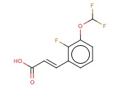 3-(DIFLUOROMETHOXY)-2-<span class='lighter'>FLUOROCINNAMIC</span> ACID