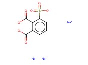 磺酸根<span class='lighter'>邻</span><span class='lighter'>苯</span><span class='lighter'>二甲</span>酸三钠