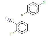 2-[(4-氯苯基)硫代]-6-<span class='lighter'>氟</span><span class='lighter'>苯</span><span class='lighter'>甲</span><span class='lighter'>腈</span>