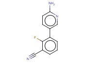 3-(6-AMINOPYRIDIN-3-YL)-<span class='lighter'>2-FLUOROBENZONITRILE</span>