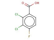 <span class='lighter'>2,3-DICHLORO</span>-4-FLUOROBENZOIC ACID