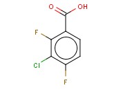 3-<span class='lighter'>CHLORO-2,4-DIFLUOROBENZOIC</span> ACID