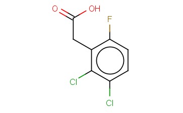 2,3-DICHLORO-6-<span class='lighter'>FLUOROPHENYLACETIC</span> ACID